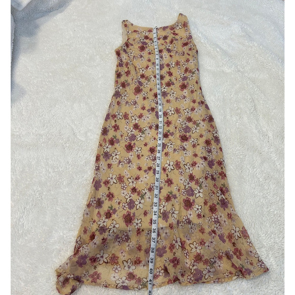 Faith Love Passion Womens Purple Floral Dress Sz 6 Y2K Whimsigoth Cottage Core - Picture 3 of 7